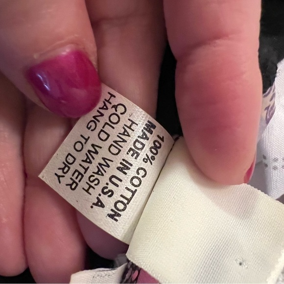 Lulita tunic/mini dress, all cotton, darling close fitting summer asymmetrical. - Picture 7 of 8